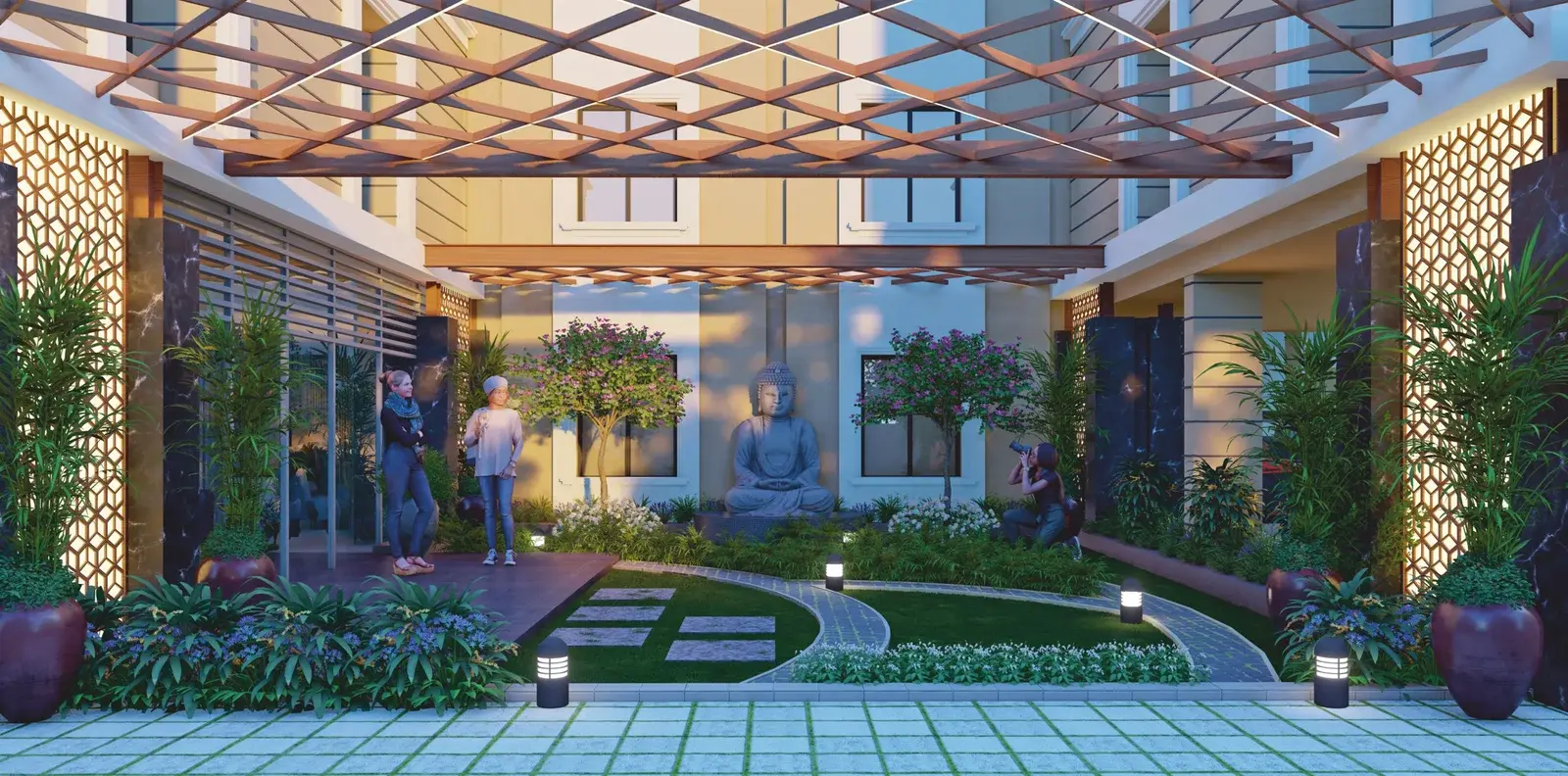 Exterior of Aaditri's Elegant - image 4